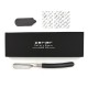 Rasoir droit, Coupe chou PARKER style japonais Kamisori à lames interchangeables finition métal