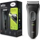 Rasoir électrique Braun série 3 3000S rechargeable et secteur Rasoir électrique Braun série 3 3000S rechargeable et secteur