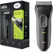 Rasoir électrique Braun série 3 3000S rechargeable et secteur