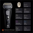 Rasoir électrique Braun Séries 9 PRO+ 9660CC station de nettoyage et étui de voyage
