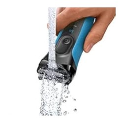 Rasoir électrique Braun Séries 3 ProSkin 3040S Wet&Dry, tondeuse rétractable