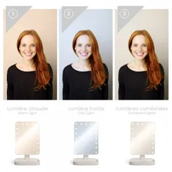 Miroir de maquillage lumineux LIVOO