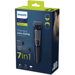 Tondeuse multifonction PHILIPS MG3720/15, multigroom rechargeable