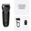Rasoir électrique Braun série 3 3000S rechargeable et secteur