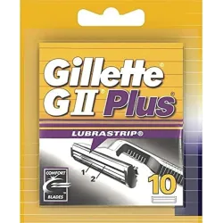 Lames de rasoir Gillette g2, lames gillette g2 plus pour rasoir 2 lames