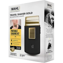 Rasoir de voyage, rasoir pocket, rasoir de finition WAHL Gold rechargeable et secteur