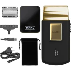 Rasoir de voyage, rasoir pocket, rasoir de finition WAHL Gold rechargeable et secteur