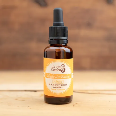 HUILE À BARBE, LE PÈRE LUCIEN, 30ML-ABRICOT
