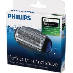 grille bodygroom, tete bodygroom, tete rasoir bodygroom philips, grille tondeuse body TT2000/43