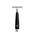 Ensemble de rasage sécurité MÜHLE RYTMO 3 pièces blaireau résine noire pur poil noir