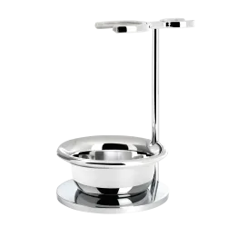 Ensemble rasage sécurité MÜHLE RYTMO 4 p bol, blaireau frêne poil noir