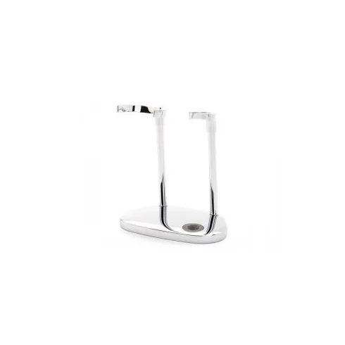 Support, set de rasage Muhle pour rasoir et blaireau chromé