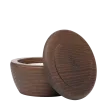 Savon à raser aloé vera 65 gr, dans un bol en bois avec couvercle Muhle
