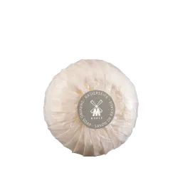 Savon à raser aloé vera 65 gr, dans un bol en bois avec couvercle Muhle
