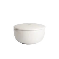 Savon à raser au bois de santal, 65 gr, dans un bol en porcelaine avec couvercle Muhle