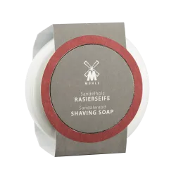 Savon à raser aloé vera 65 gr, dans un bol en porcelaine avec couvercle Muhle