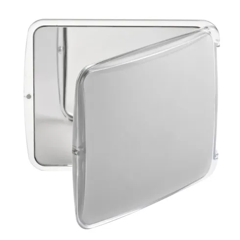 MIROIR DE SAC CARRE GROSSISSEMENT X7 10 CM DE COTE