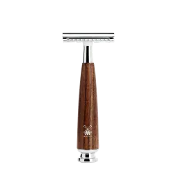 Rasoir de sureté Muhle, rasoir de sécurité collection Rytmo en bois de frêne étuvé
