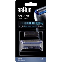 photo de Braun 20S Combi Pack, grille et couteau pour rasoir électrique Cruzer