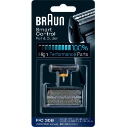 tete de rasoir braun, combipack, grille de rasoir et couteau pour rasoir électrique séries 7000/4000 Synchro Pro 30B