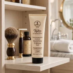 Crème à raser en tube Taylor of bond street 75ml Sandalwood