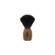 Blaireau collection "Ole" à fibre synthétique noire, monture en bois d'epicea naturel